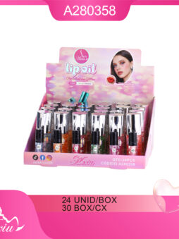 A280358-Batom de óleo com glitter e mudança de cor