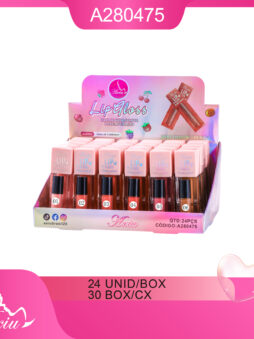 A280475-Brilho labial luminoso, hidratante e de longa duração