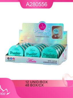 A280556-Pó solto de acabamento aveludado