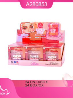 A280853-Paleta de sombras com 7 cores vibrantes